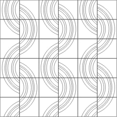 水紋パターン参考例2