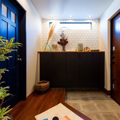 玄関タイル施工例case6_2