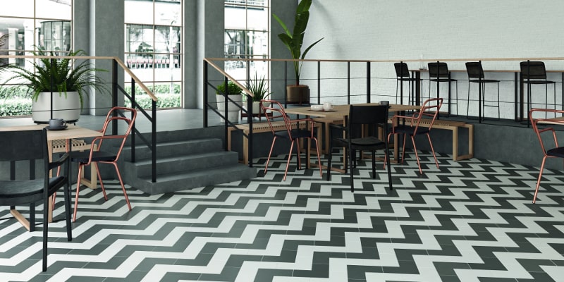 床タイル　デルフロア