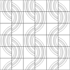 水紋パターン参考例2