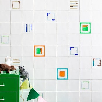 店舗　内装壁タイル　ノージィ