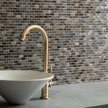 ガラスモザイクタイル アガット‐ミニブリック