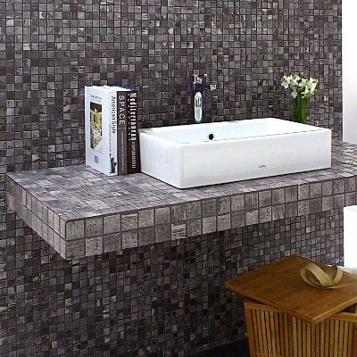 リゾート地を思わせる手洗い