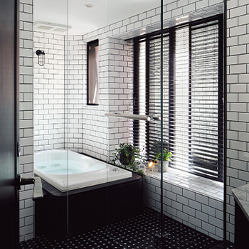 内装タイル　サブウェイ