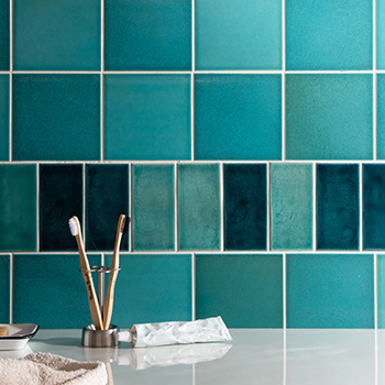 内装タイル　陶花