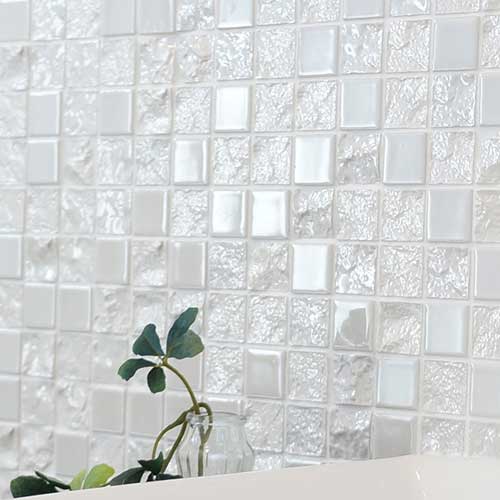 モザイクタイルのガク（楽）-プレーン