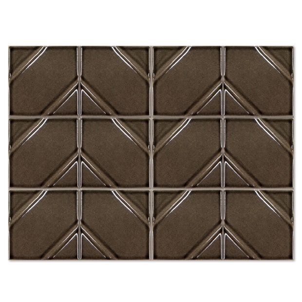 組絵セレクト【層紋】 so1-U-GB / 3x4ユニット / GreyBrown