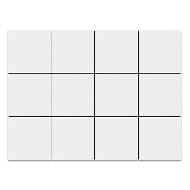 組絵セレクト【平】 hi1-U-MW / 3x4ユニット / MatteWhite