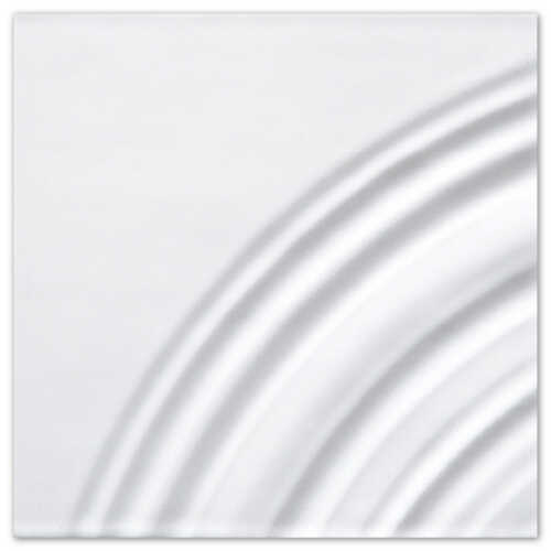 組絵 - 水紋suimon　su3-BW / Bright White
